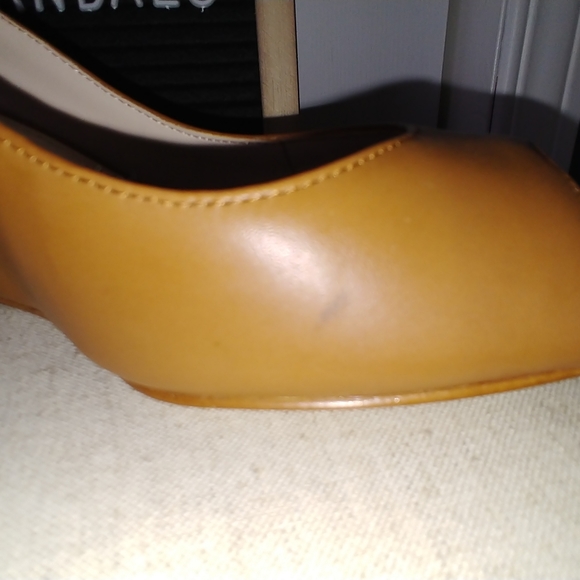 BCBG camel wedge-heeled sandals - Picture 4 of 8